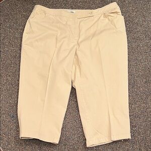 Jones New York Beige Women's Capris